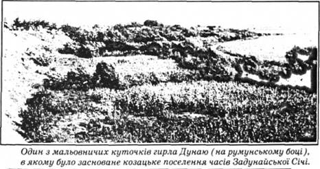 Один з мальовничих куточків гирла Дунаю в якому було засноване козацьке поселення часів Задунайської січі