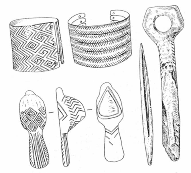 Кістяні предмети доби палеоліту