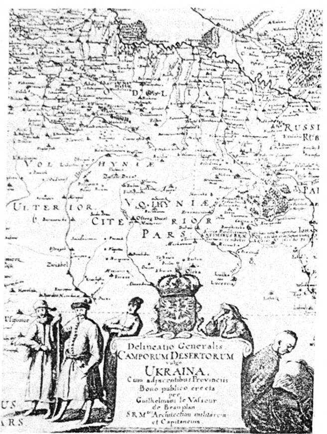 Карта України де Боллана